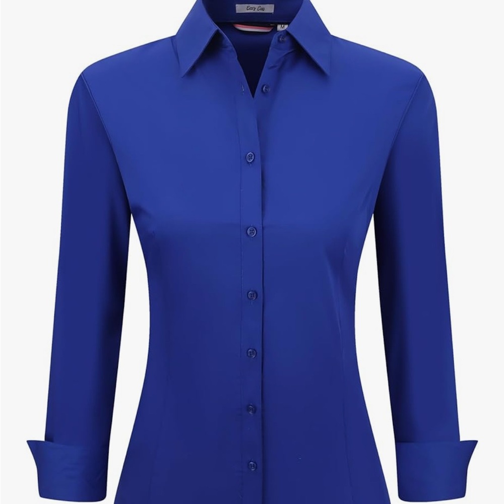 Elegant Blue Women's Top